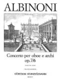 Concerto D-Dur op.7,6für Oboe und Streichorchester
