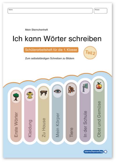Ich kann Wörter schreiben Teil 2 
