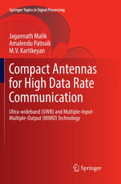 Compact Antennas for High Data Rate Communication