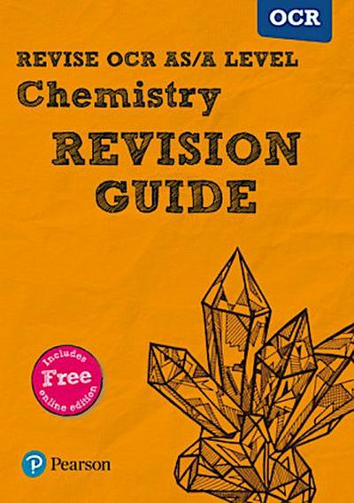 Pearson REVISE OCR AS/A Level Chemistry Revision Guide incl. online revision - for 2026, 2027 exams