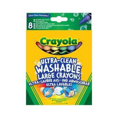 CRAYOLA - 8 Maxi Wachsmalstifte Ultra Clean