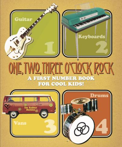 One, Two, Three O’Clock, Rock Board Book