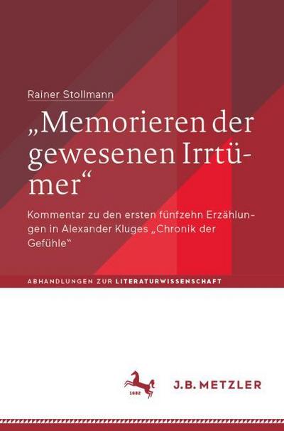 "Memorieren der gewesenen Irrtümer"