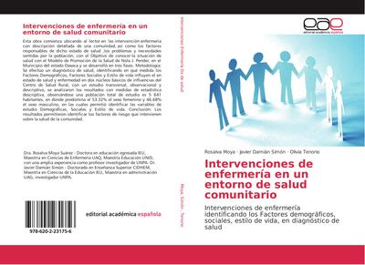 Intervenciones de enfermería en un entorno de salud comunitario