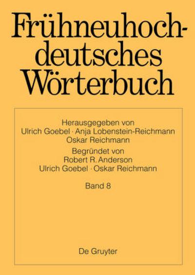 Frühneuhochdeutsches Wörterbuch, Band 8, i - kuzkappe