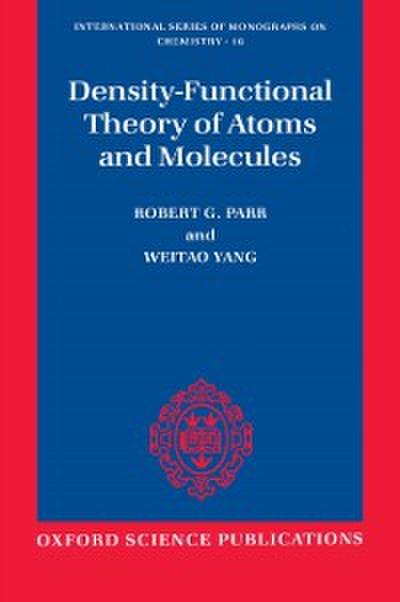 Density-Functional Theory of Atoms and Molecules