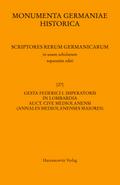 Gesta Federici I. imperatoris in Lombardia auctore cive Mediolanensi (Annales Mediolanenses maiores)