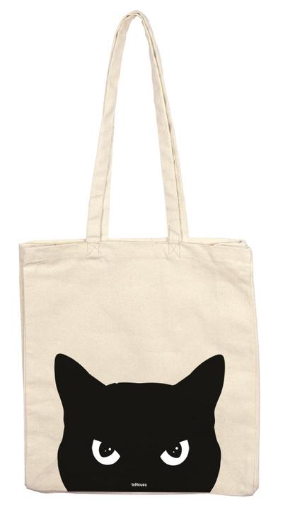 Katze, Stofftasche