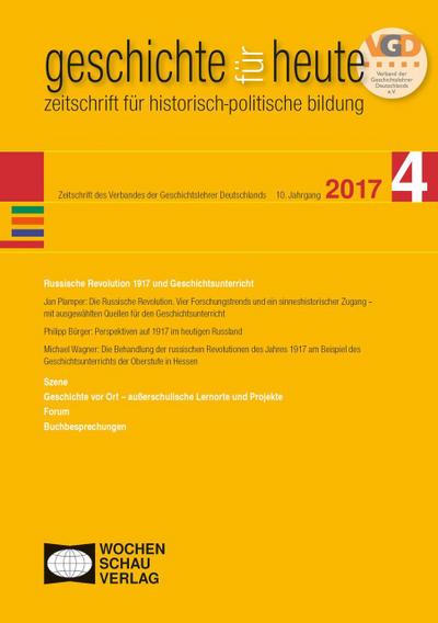 Russische Revolution 1917 und Geschichtsunterricht