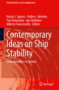 Contemporary Ideas on Ship Stability