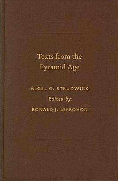 Texts from the Pyramid Age
