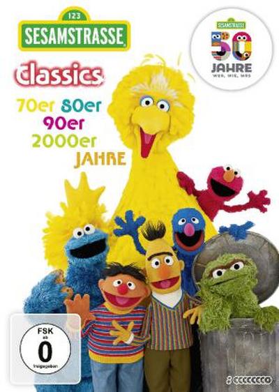 Die Sesamstraße Classics-Box, 8 DVDs