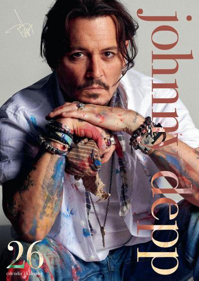 Johnny Depp 2026 Offizieller Kalender