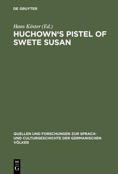 Huchown’s Pistel of swete Susan