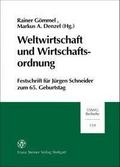 Weltwirtschaft und Wirtschaftsordnung