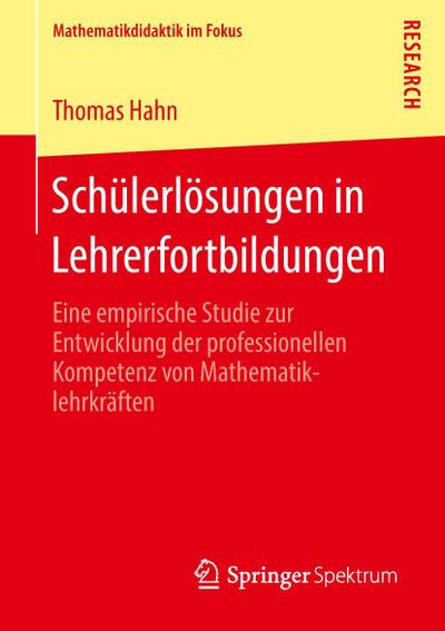 Schülerlösungen in Lehrerfortbildungen