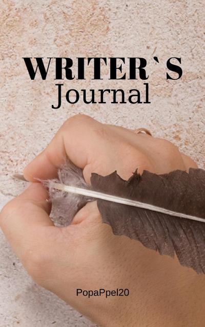 Writer`s Journal Hardcover 124 pages 6x9 Inches