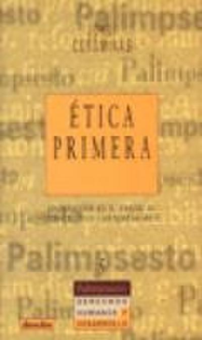 Ética primera : aportación de X. Zubiri al debate ético contemporáneo