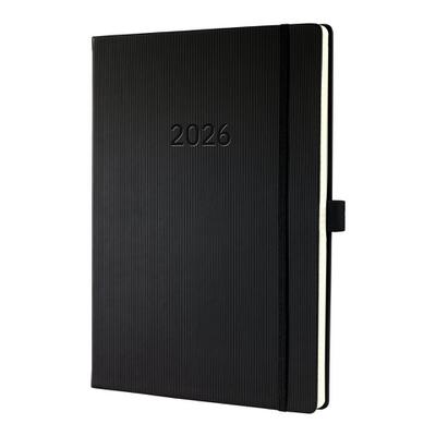 Wochenkalender Conceptum 2026, A4+, schwarz