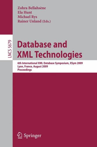 Database and XML Technologies