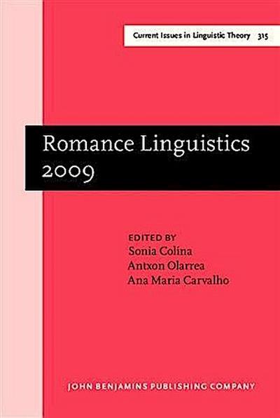 Romance Linguistics 2009