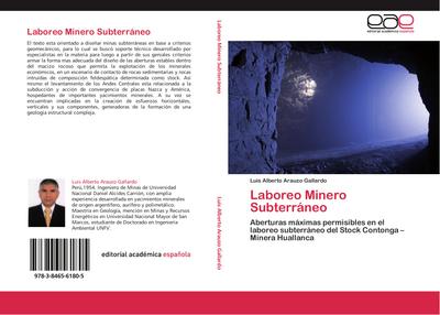 Laboreo Minero Subterráneo