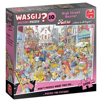 Wasgij Retro Destiny 10 - Ärger auf der Hauptstraße - Puzzle 1000 Teile