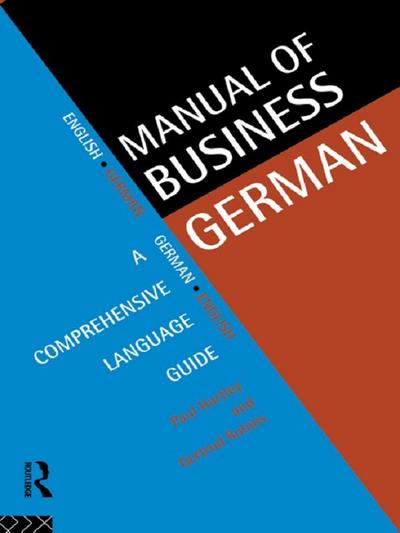 Manual of Business German