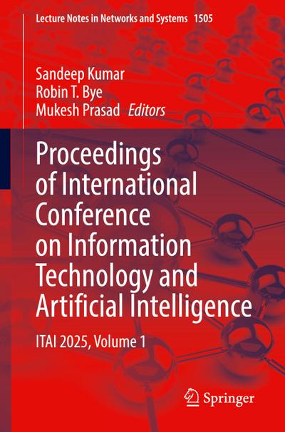 Proceedings of International Conference on Information Technology and Artificial Intelligence