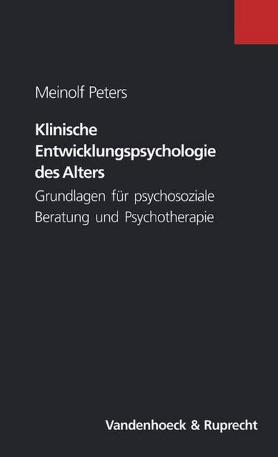 Klinische Entwicklungspsychologie des Alters