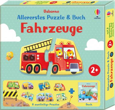 Allererstes Puzzle & Buch: Fahrzeuge