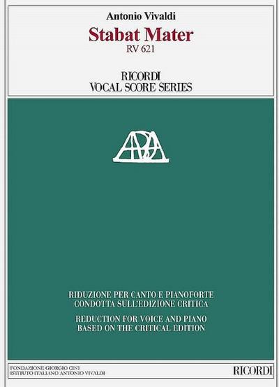 Stabat Mater RV 621 Vocal Score Based on the Critical Edition
