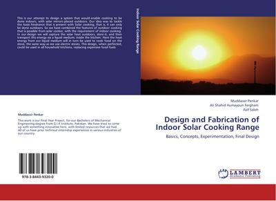 Design and Fabrication of Indoor Solar Cooking Range