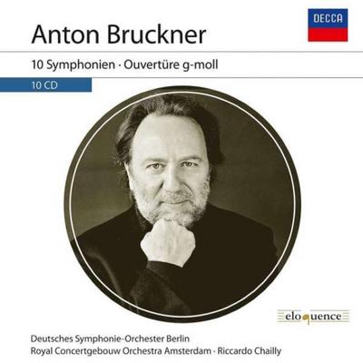 Anton Bruckner: 10 Symphonien, 10 Audio-CDs