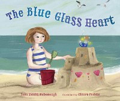 Blue Glass Heart