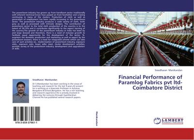 Financial Performance of Paramlog Fabrics pvt ltd-Coimbatore District