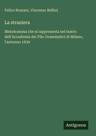 La straniera