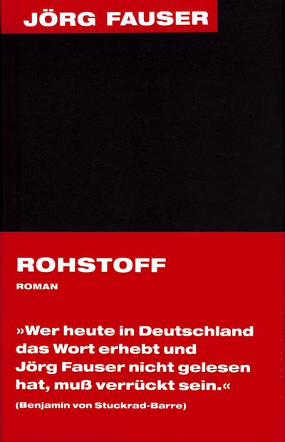 Rohstoff. Roman. Jörg-Fauser-Edition Bd. 2
