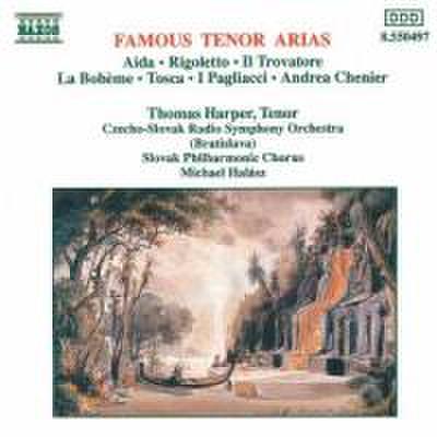 Famous Tenor Arias, 1 Audio-CDs. Berühmte Tenor Arien, 1 Audio-CD
