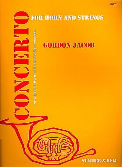Concertofor horn and strings