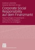 Corporate Social Responsibility auf dem Finanzmarkt