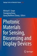 Photonic Materials for Sensing, Biosensing and Dis