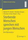 Sterbende Menschen sprechen mit jungen Menschen