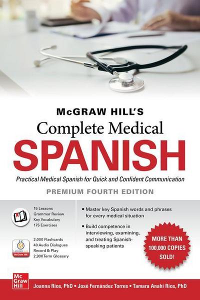 McGraw Hill’s Complete Medical Spanish, Premium Edition