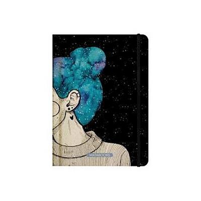 Nari Notizbuch "Blue Starry Sky" (liniert, farbig)