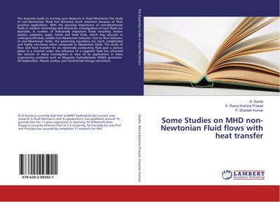 Some Studies on MHD non-Newtonian Fluid flows with heat transfer