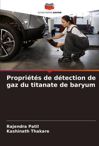 Propriétés de détection de gaz du titanate de baryum