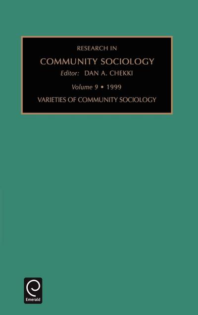 Research in Community Sociology - A. Chekki Dan a. Chekki