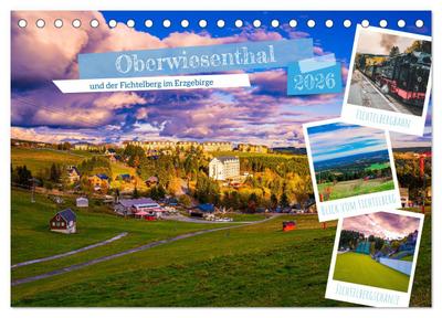 Oberwiesenthal und der Fichtelberg im Erzgebirge (Tischkalender 2026 DIN A5 quer), CALVENDO Monatskalender
