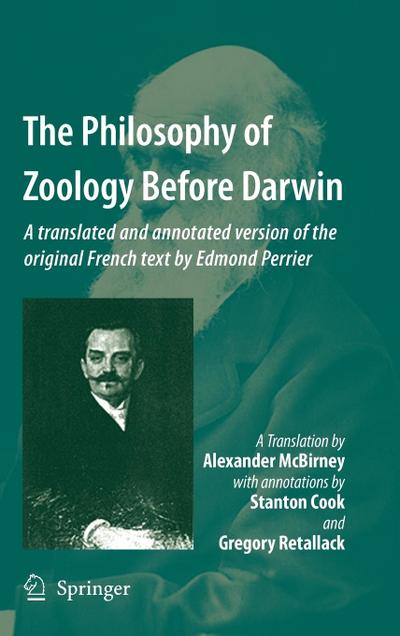 The Philosophy of Zoology Before Darwin